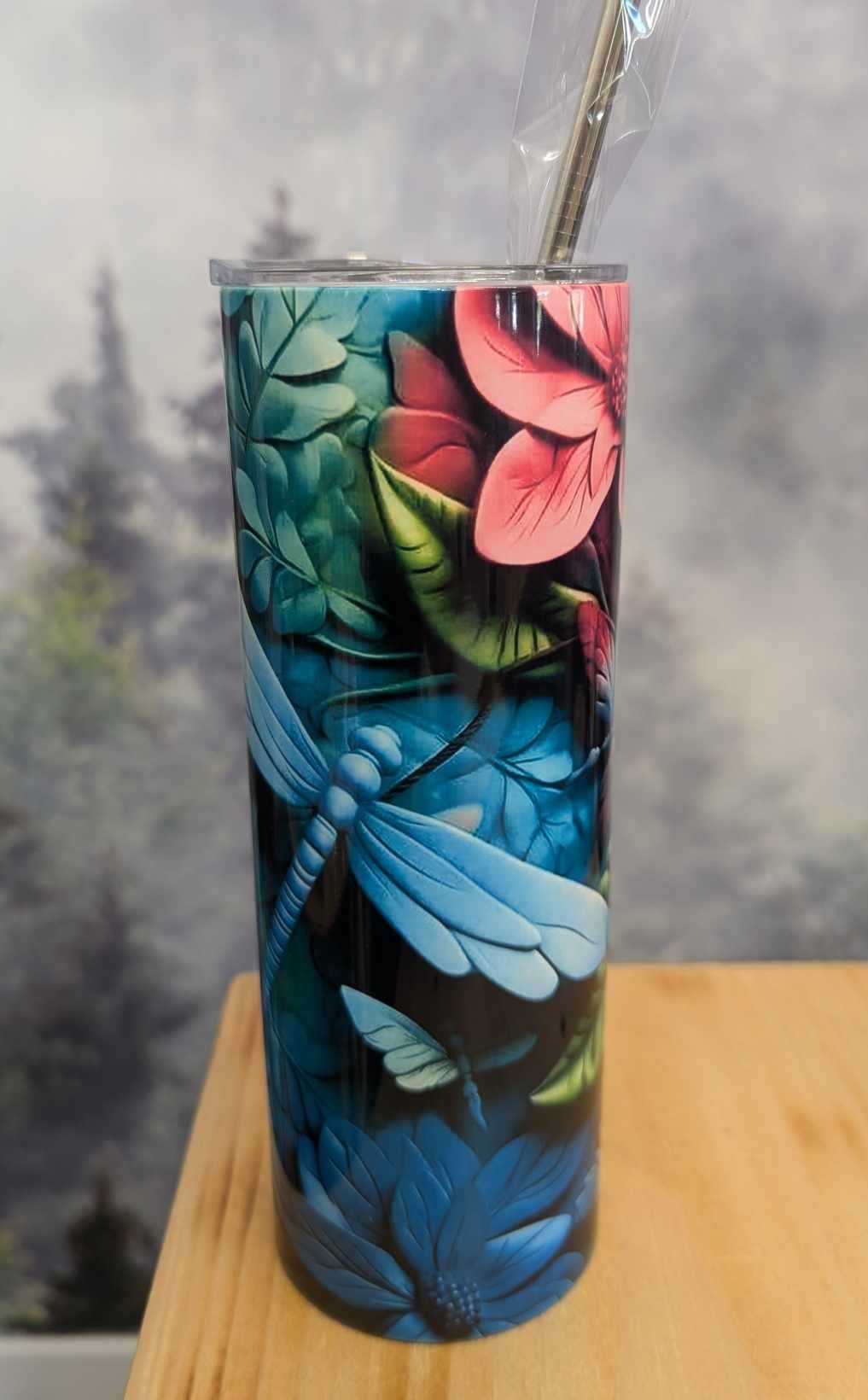 Gourde isotherme 20 oz. - Libellule